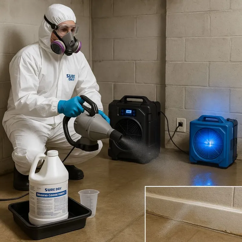 Sanitization and Odor Removal process in Brice Prairie, WI