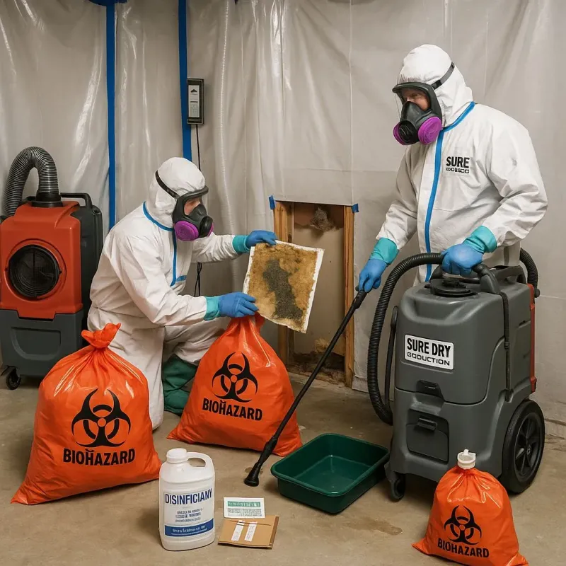 Contaminated Water Handling Protocols process in Brice Prairie, WI
